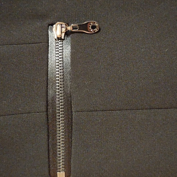 Tahari ASL Womens Double-Breasted Three-Quarter Length Dressy Overcoat Black 16 - Picture 6 of 14